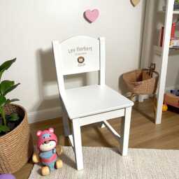 Personalised Kid's Chair - Custom Engraved Children's Furniture