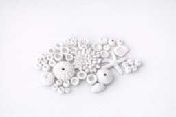 Coral Wall Sculpture Nautical Ocean Sealife Art Beach House & Yacht Decor - 40 Pieces - thumbnail 1