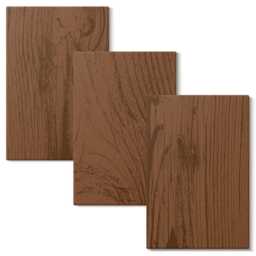 3 Piece Canvas Set - Wood Pattern Tree Bark Texture Minimalism, Brown Photo Print, Natural Textures Wall Decor - thumbnail 2