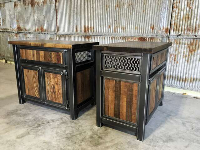 Small Industrial Media Console - image 1