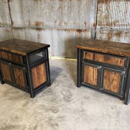Small Industrial Media Console - thumbnail 3