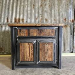 Small Industrial Media Console - thumbnail 2