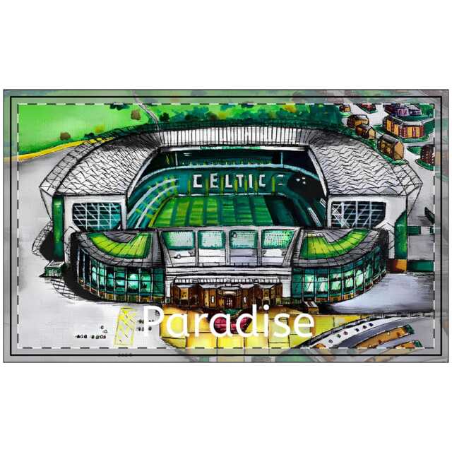 Gift For Celtic Fan, Football Home Polyester Doormat Sports Welcome Mat - image 1