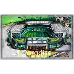 Gift For Celtic Fan, Football Home Polyester Doormat Sports Welcome Mat