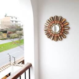 "Peruvian Mirrors ""Lima Melon 40cm" - thumbnail 3