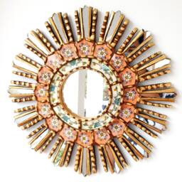 "Peruvian Mirrors ""Lima Melon 40cm"