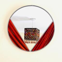Art Deco Round Mirror - Twilight - thumbnail 3