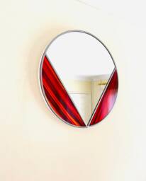 Art Deco Round Mirror - Twilight