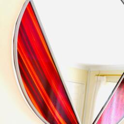 Art Deco Round Mirror - Twilight - thumbnail 4
