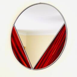 Art Deco Round Mirror - Twilight - thumbnail 2