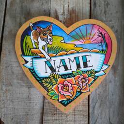 Baby Boy Gift - Name Sign, Plaque, Door Sign Kids For Childrens Room Dog Nursery Art, Announcement - thumbnail 1