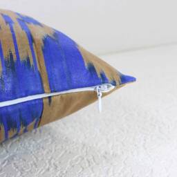Hand Dyed Ikat Pillow Cover - thumbnail 4