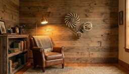 Wooden Kinetic Sculpture Handmade Wall Art Clock - thumbnail 1