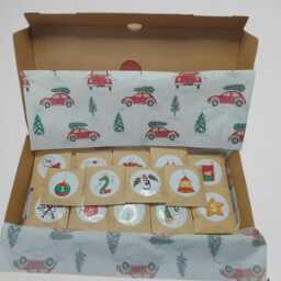 Gingerbread Advent Calendar - 24 Days Christmas Countdown