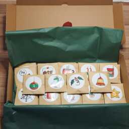 Gingerbread Advent Calendar - 24 Days Christmas Countdown - thumbnail 4