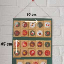 Gingerbread Advent Calendar - 24 Days Christmas Countdown - thumbnail 2