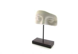 Fragment Of Greek Stone Casting Sculpture On Base - thumbnail 1