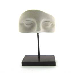 Fragment Of Greek Stone Casting Sculpture On Base - thumbnail 2