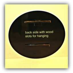 Hand Painted Birch Tree Metal Wall Art Glow in The Dark Decor - thumbnail 4
