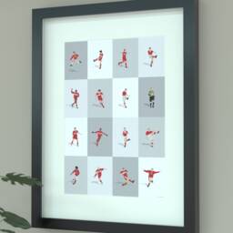 Middlesbrough Legends Illustrated Poster - Riverside Stadium Icons Print Boro Football Art - thumbnail 1