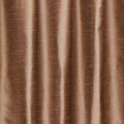 Copper Art Silk Curtain Panels, Faux Curtains - Rod Pocket, Grommet, Box Pleat, Three Pinch Tab Top & Plain Ring Top - thumbnail 3