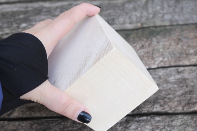 Big 85 Mm Unfinished Wooden Cube - Block 85x85 - Natural Eco Friendly Alder Wood - image 1