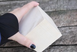 Big 85 Mm Unfinished Wooden Cube - Block 85x85 - Natural Eco Friendly Alder Wood - thumbnail 1