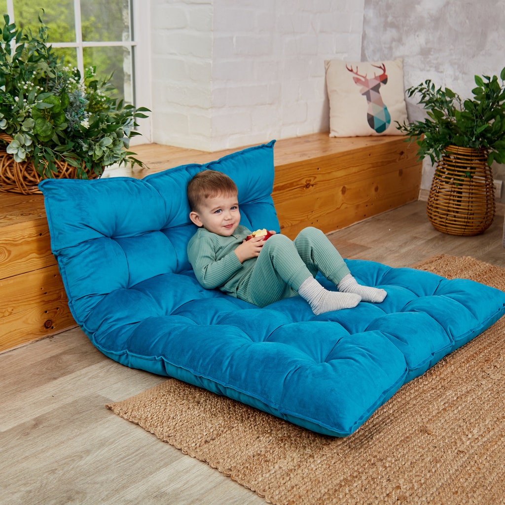 Large Floor Cushion, Pillow, Couch, Window Seat Water Repellent