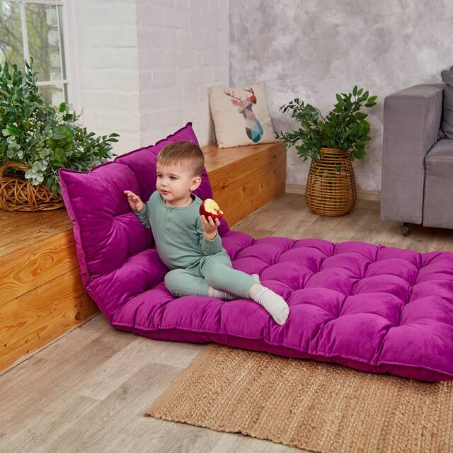 Reading Corner Girls Floor Pillow Large Floor Cushion, Pillow