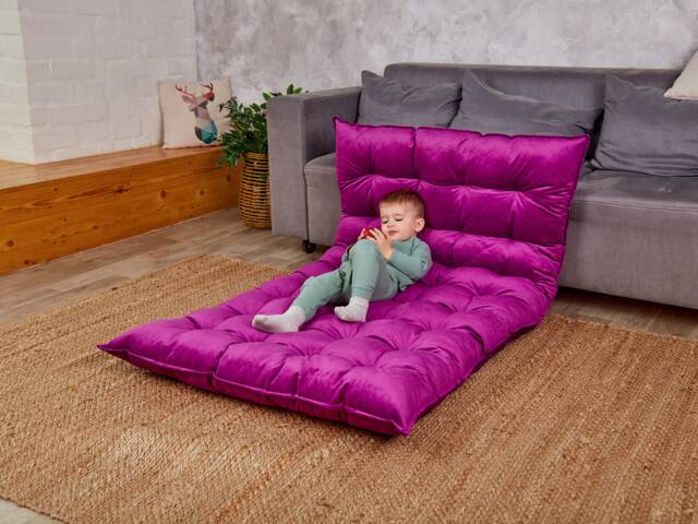 Large Floor Cushion, Pillow, Couch, Window Seat Water Repellent - Main Image