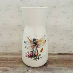 Pretty Dragonfly Flower Vase, Home Decor, Gifts, Decorations, Themed Gift - thumbnail 2
