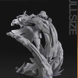 Lune 3D Printed Figure - Clair Obscur Expedition 33 110 Scale - thumbnail 4