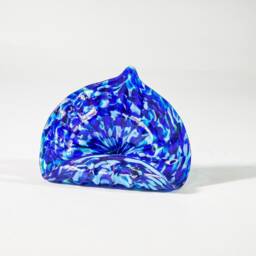 Blown Glass Business Card Or Phone Holder Blue - thumbnail 3