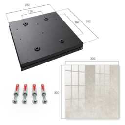 Delicate Sandstone Wall Mounted Key Cabinet, Beige Box For Wall, Minimalist Textures, Lovers Of Minimalism - thumbnail 4