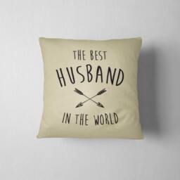 The Best Husband in The World, Pillow Cases, Living Room Decor, Floor Pillow, Garden Kids Rustic Home Decor - thumbnail 2