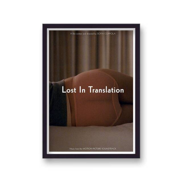 Lost in Translation V1 Reworked Movie Poster