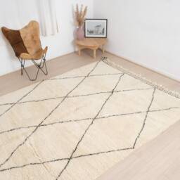 Authentic Moroccan Rug, Handmade Wool Rug - thumbnail 2