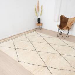 Authentic Moroccan Rug, Handmade Wool Rug - thumbnail 3