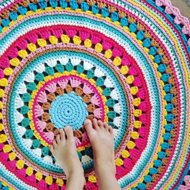 Pattern Crochet Rug - image 1