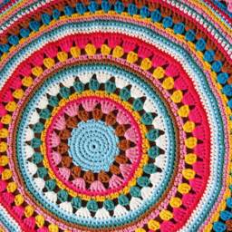 Pattern Crochet Rug - thumbnail 3