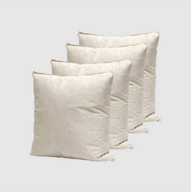 Set Of 4 - Duck Feather Cushion Pads Inners Inserts Fillers Scatters - image 1