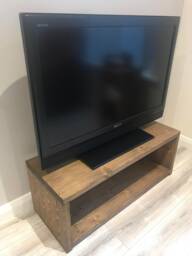 Brand New Rustic Handmade Tv Stand/ Coffee Table/ - Many Sizes - thumbnail 1