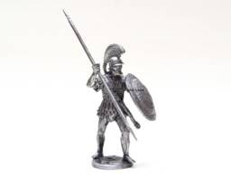 Greece Miniature Tin 54mm Hoplite, 4Th Century B.c - thumbnail 1