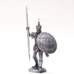 Greece Miniature Tin 54mm Hoplite, 4Th Century B.c - thumbnail 2