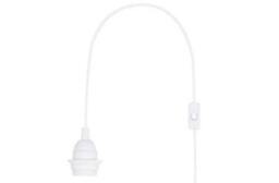 White Pendant Lighting No7 , Ceramic Lamp Lampshade Ceiling - thumbnail 4