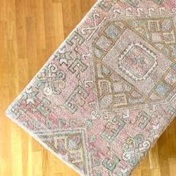 Vintage Kilim Coffee Table, Ottoman Bench, Living Room Benches - thumbnail 4