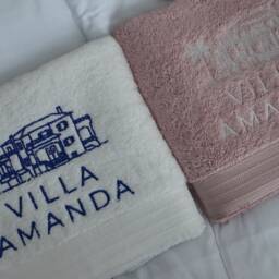 Personalized Embroidered Logo Towel, UK Business Gift - thumbnail 3