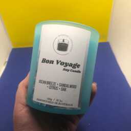 Bon Voyage - Ocean Breeze Soy Candle Sandalwood, Citrus & Oak, Hand-Poured