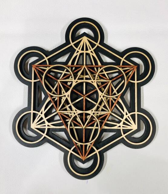 Metatron's Cube Wall Art 12 - image 1