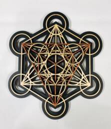 Metatron's Cube Wall Art 12 - thumbnail 1